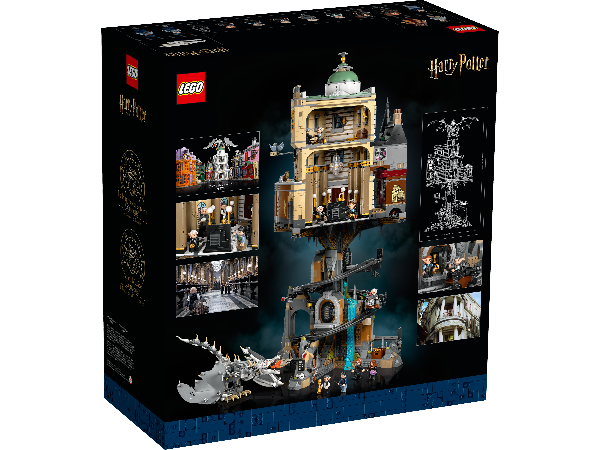 Gringotts™ Wizarding Bank – Collectors' Edition 76417 | Harry Potter™ | Buy  online at the Official LEGO® Shop US