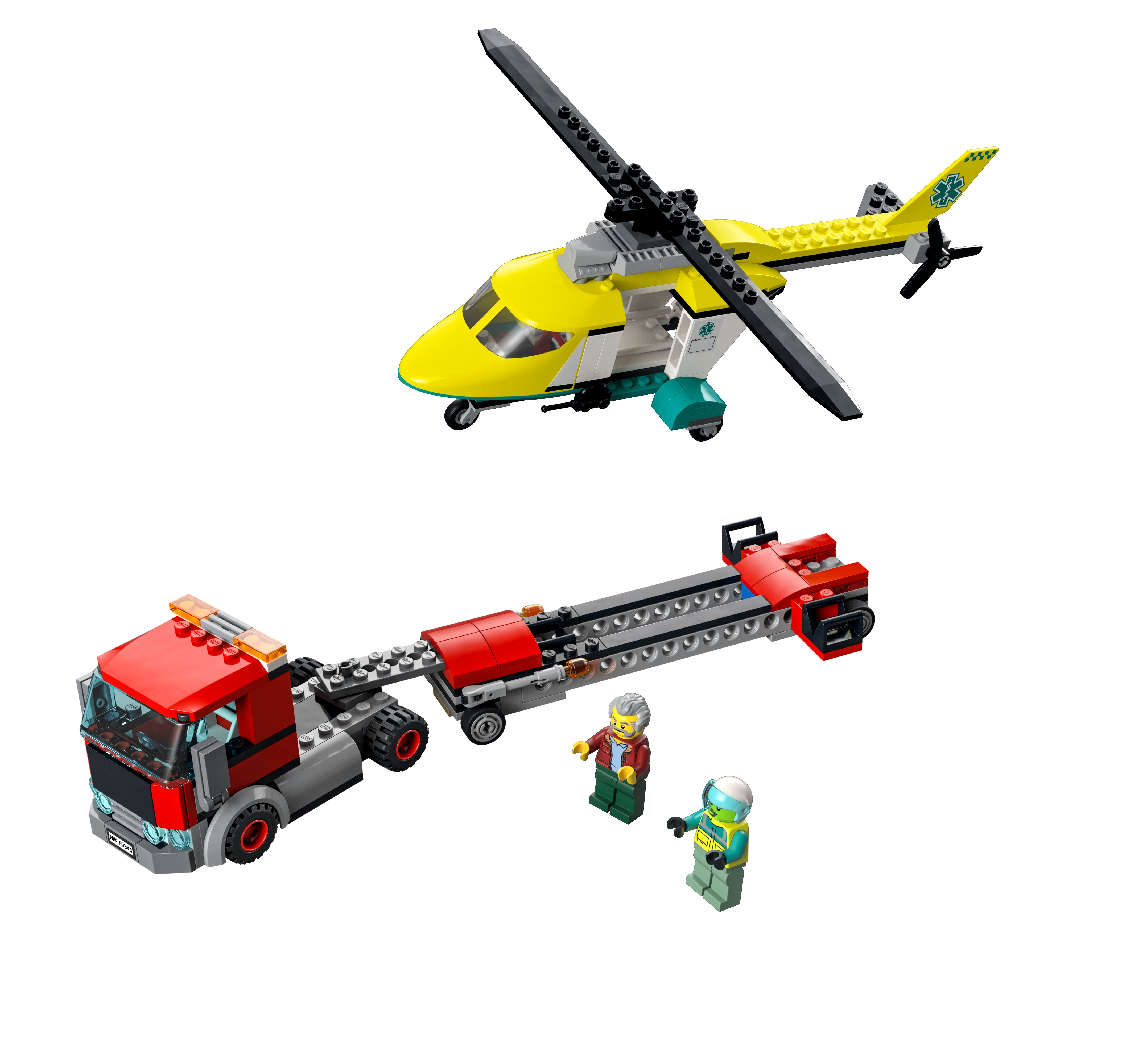 レゴ】ヘリコプターの組み立てセット商品 説明書付き - ブロック、積木