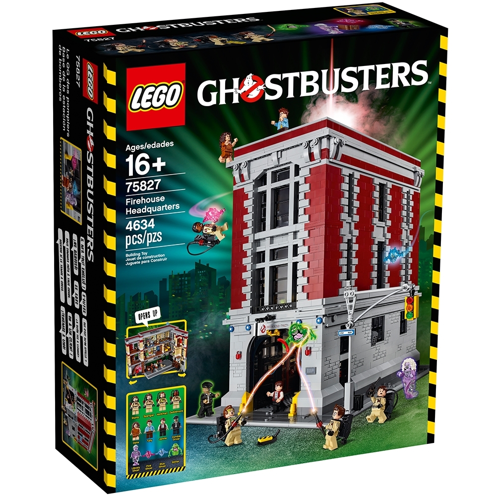lego ghostbusters fire station