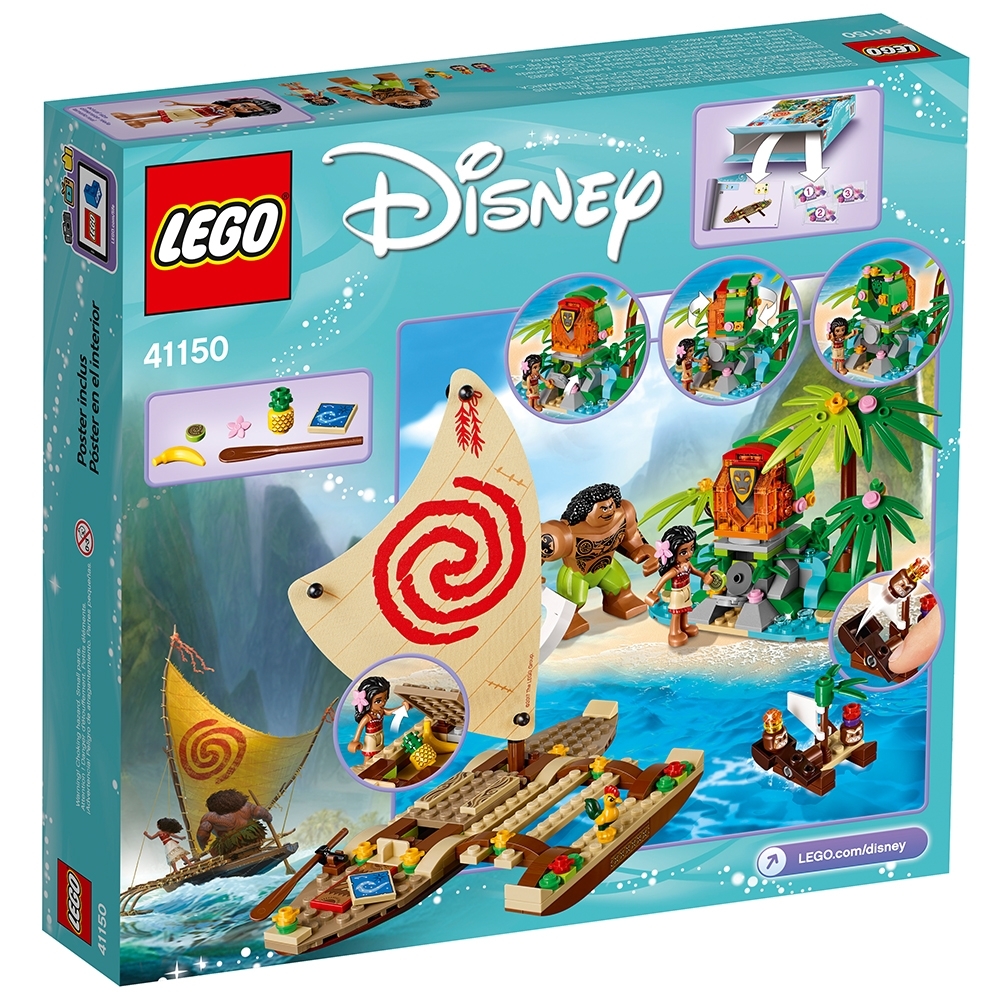 Notice / Instructions de Montage - LEGO - Disney - 41149 - L'aventure sur  l'île de Vaiana