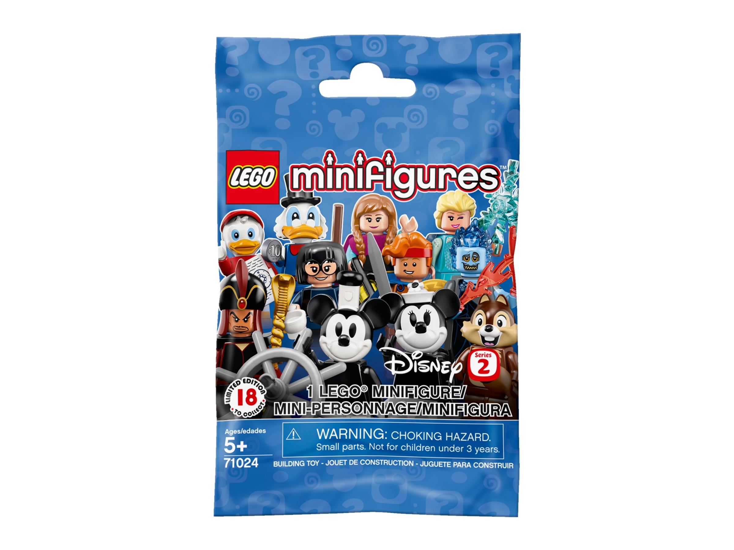 Complete Collection of 18 LEGO Disney Series Minifigures