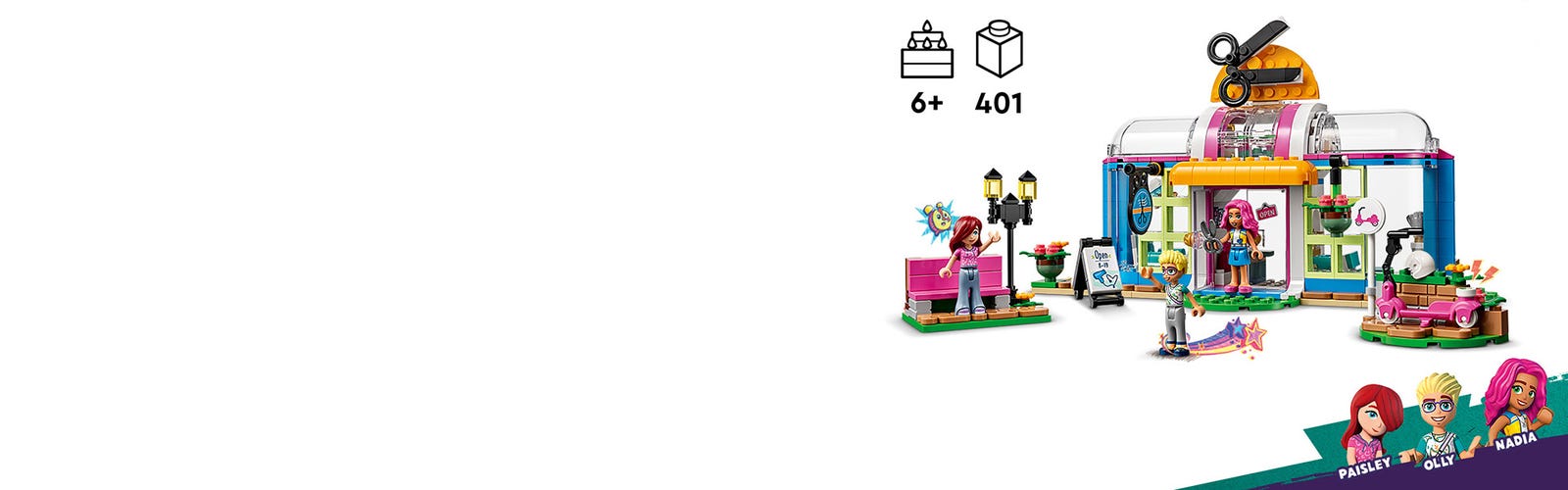 Hair Salon 41743 US Friends Shop online LEGO® | Buy at | the Official