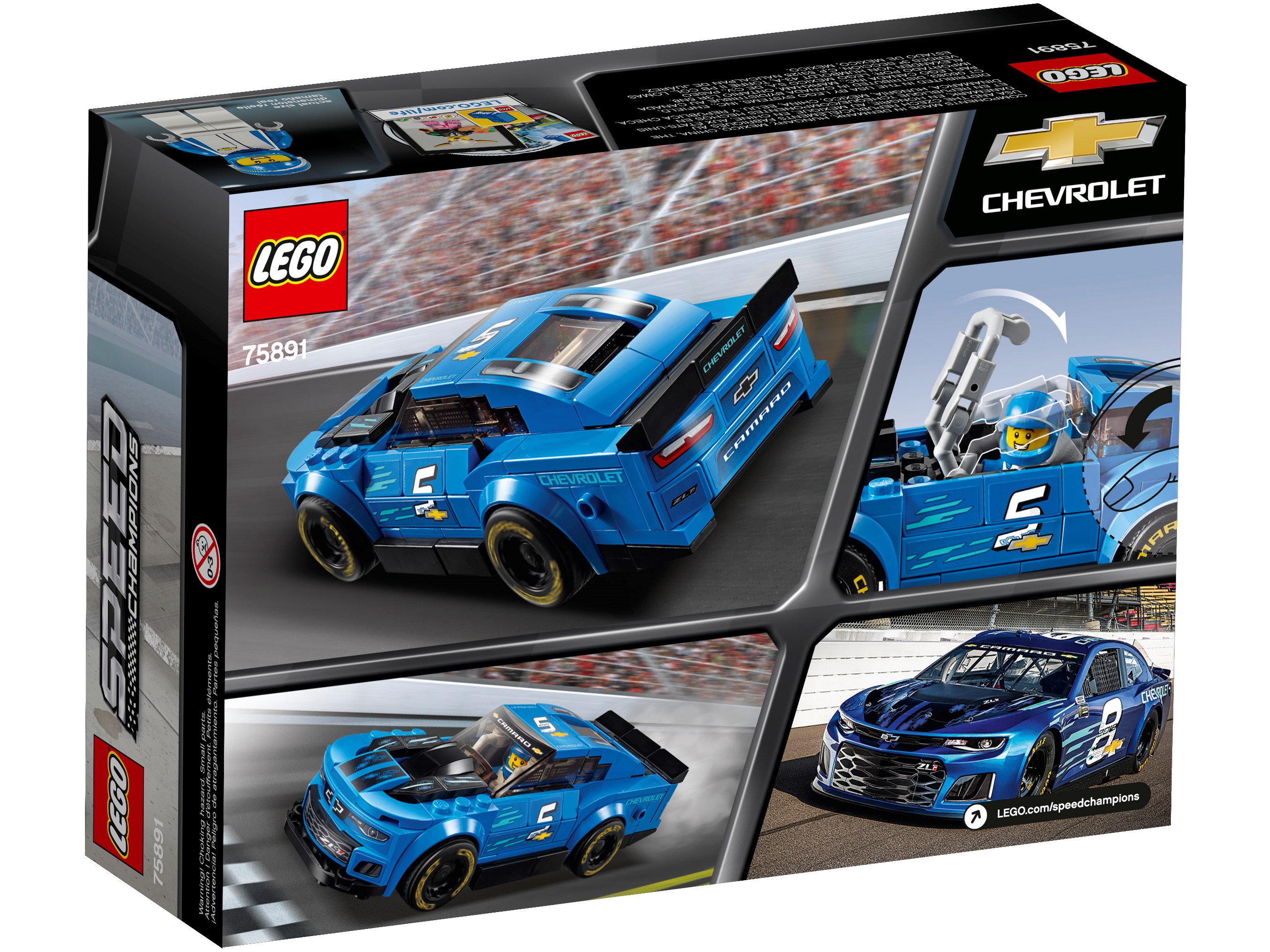 Chevrolet Camaro ZL1 Race Car 75891 | Speed Champions | Buy online at the  Official LEGO® Shop US