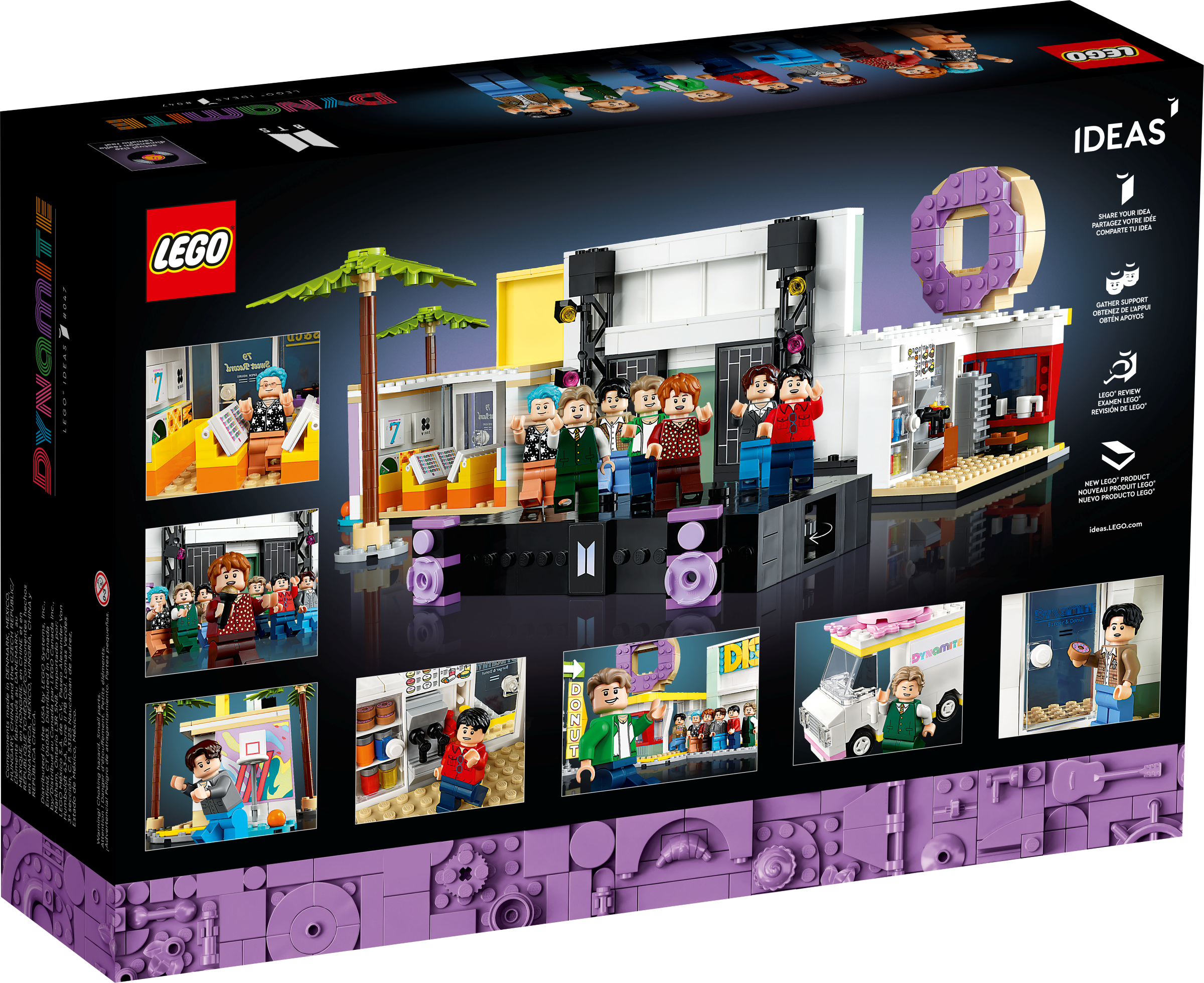 BTS Dynamite 21339 | Ideas | Buy online at the Official LEGO® Shop ES