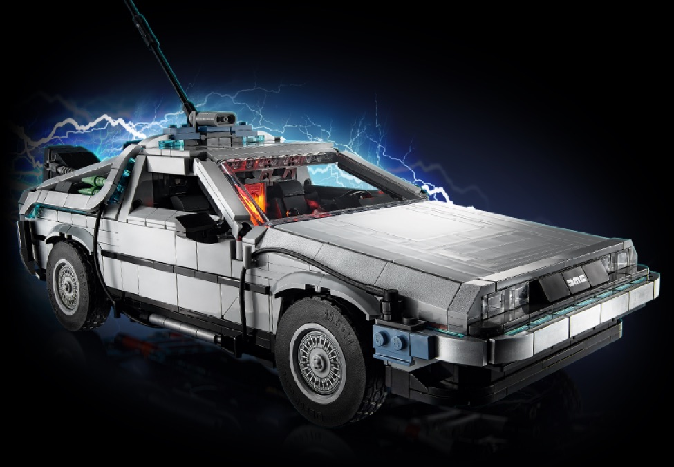 Back to the Future Time Machine 10300 | LEGO® Icons | Buy online at the  Official LEGO® Shop CA