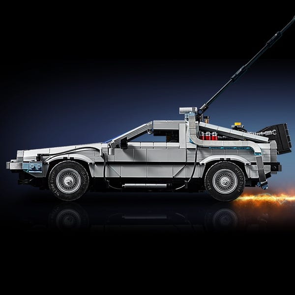 Lego DeLorean goes Back to the Future for £35 - CNET