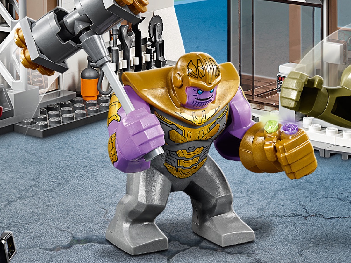lego thanos with all infinity stones
