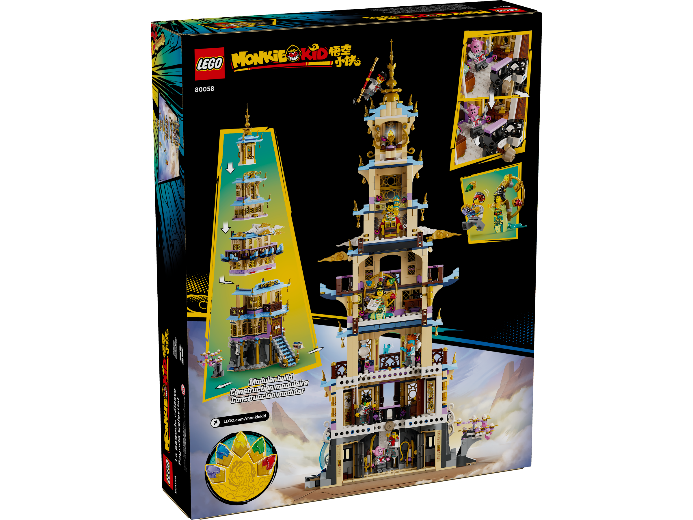 Celestial Pagoda 80058 | Monkie Kid™ | Buy online at the Official 