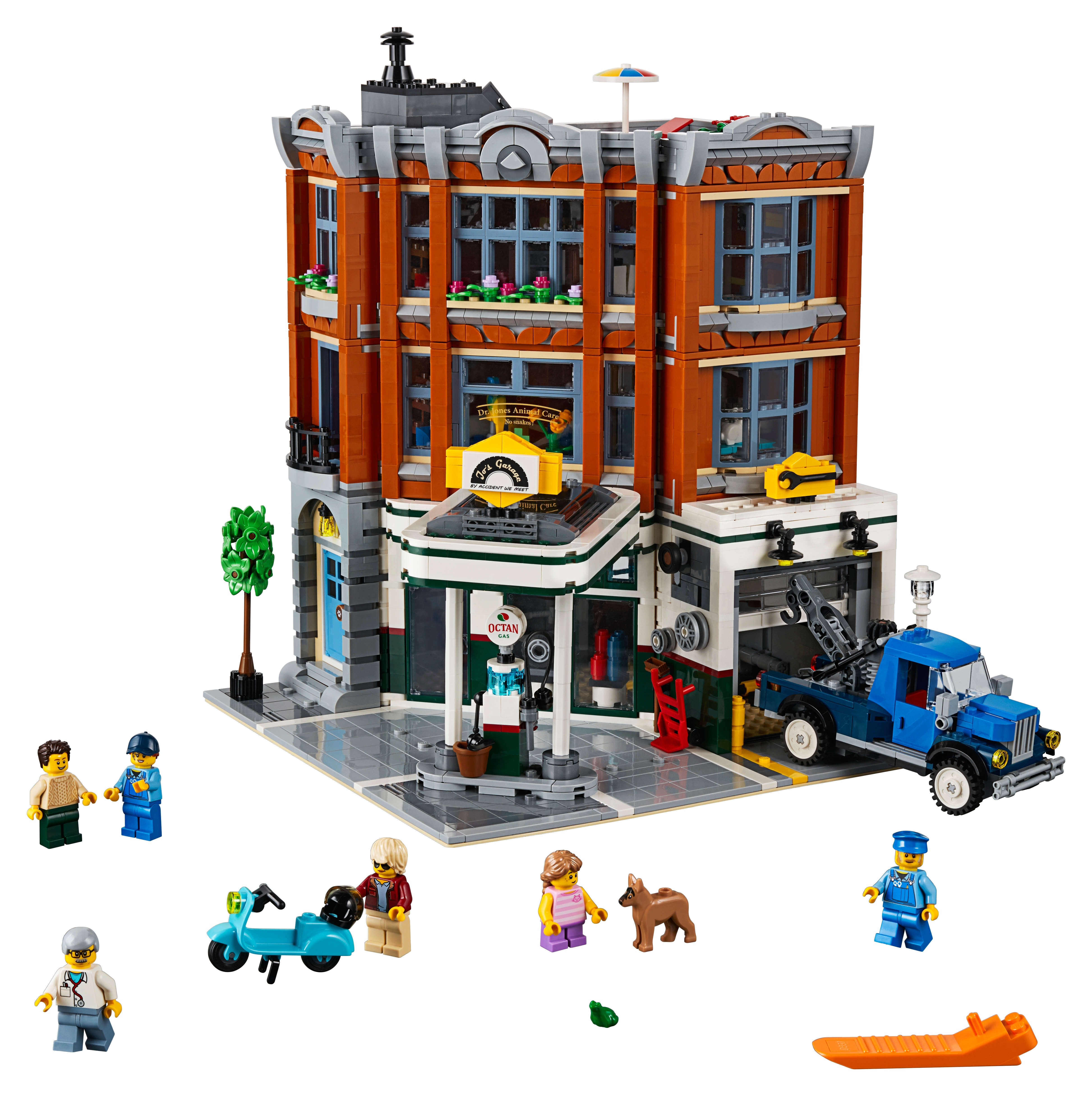 lego creator garage corner