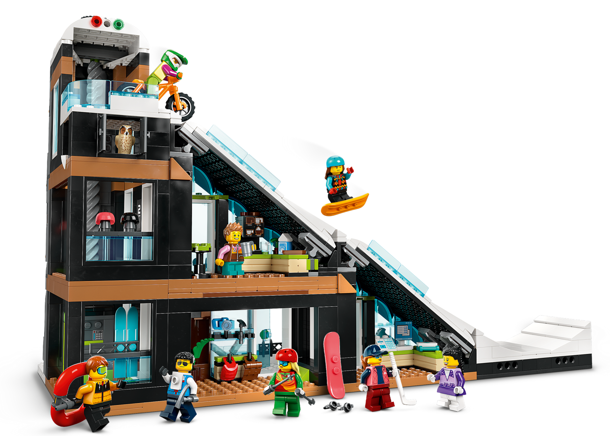Ski and Climbing Center 60366 | City | Buy online at the Official LEGO®  Shop US