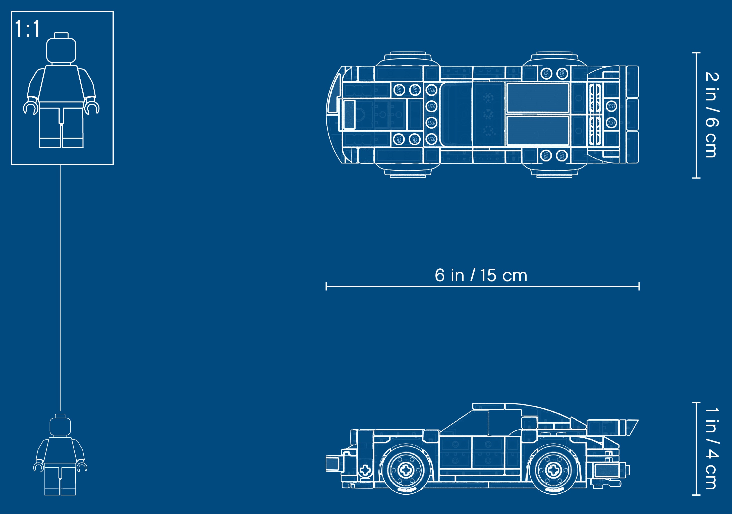 LEGO 75888 Speed Champions Porsche 911 RSR et 911 Turbo 3.0