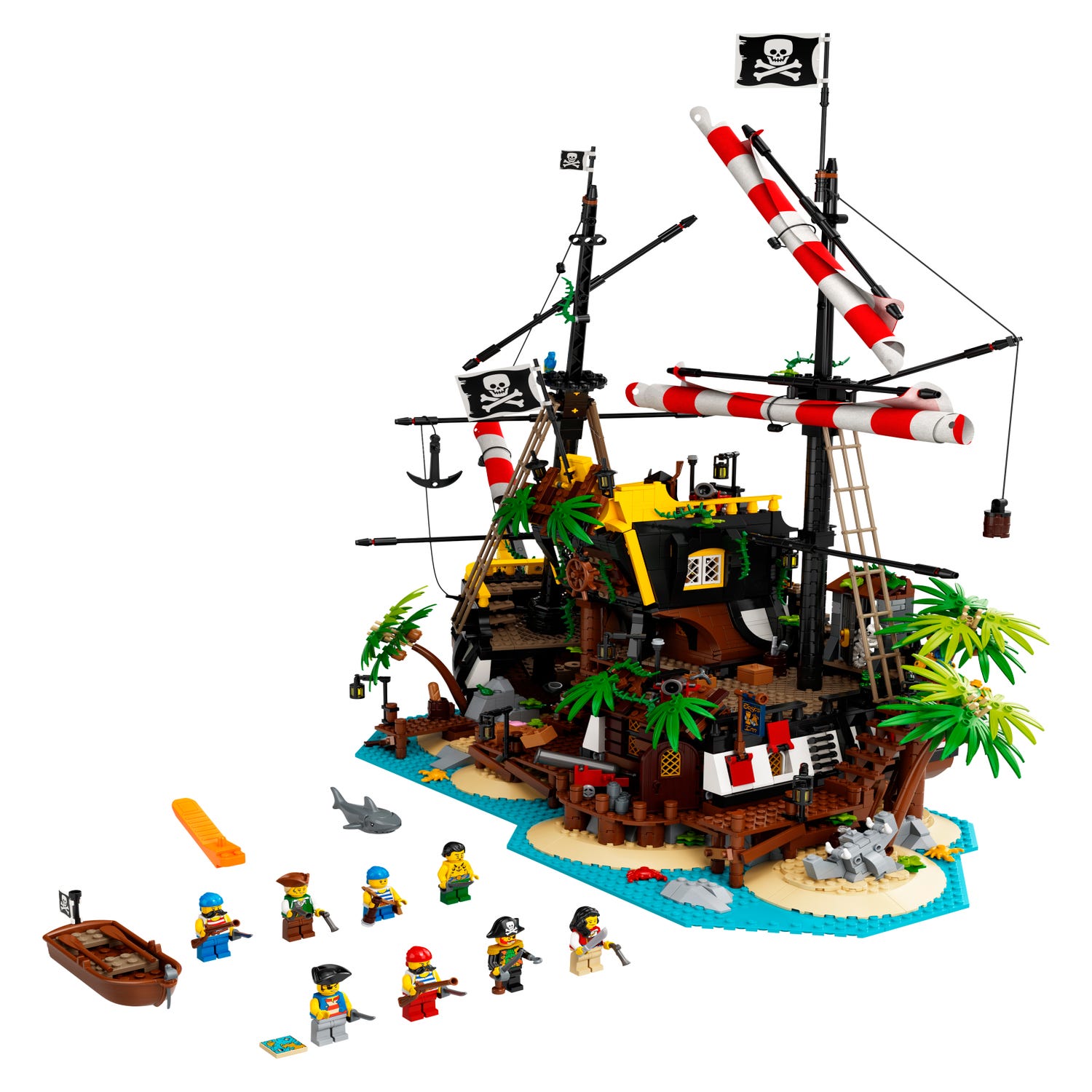 I pirati di Barracuda Bay 21322 | Ideas | LEGO® Shop ufficiale IT