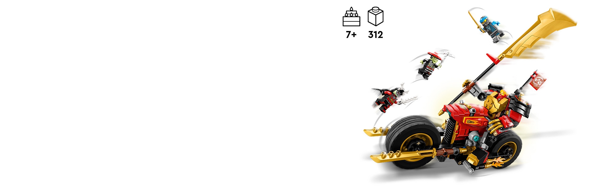 Kai's Mech Rider EVO 71783 | NINJAGO® | Buy online at the Official 