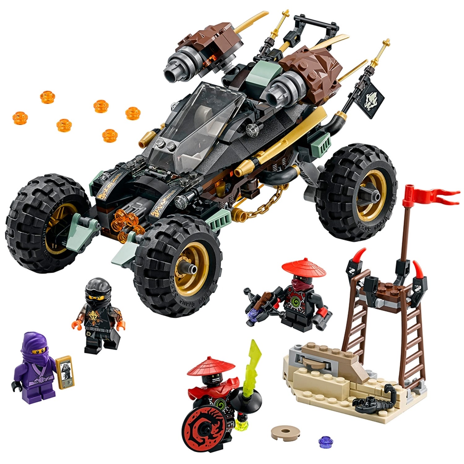 Rock Roader 70589 Ninjago® Buy Online At The Official Lego® Shop Us