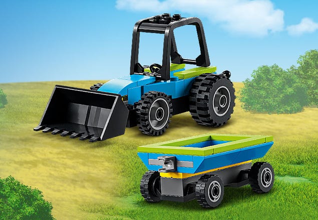 LEGO City Barn & Farm Animals 60346 Jeu de construction pour enfants,  garçons et filles à partir de 4 ans (230 pièces) : : Jeux et Jouets