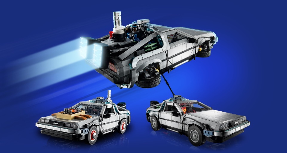 【直販大阪】LEGO バック・トゥ・ザ・フューチャー デロリアン・DMC-12 V29 自動車