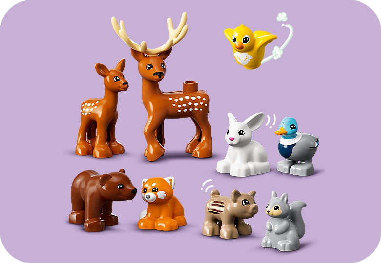 Wild Animals of Europe 10979 | DUPLO® | Buy online at the Official
