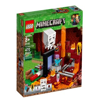 The Nether Portal Minecraft Buy Online At The Official Lego Shop Nl