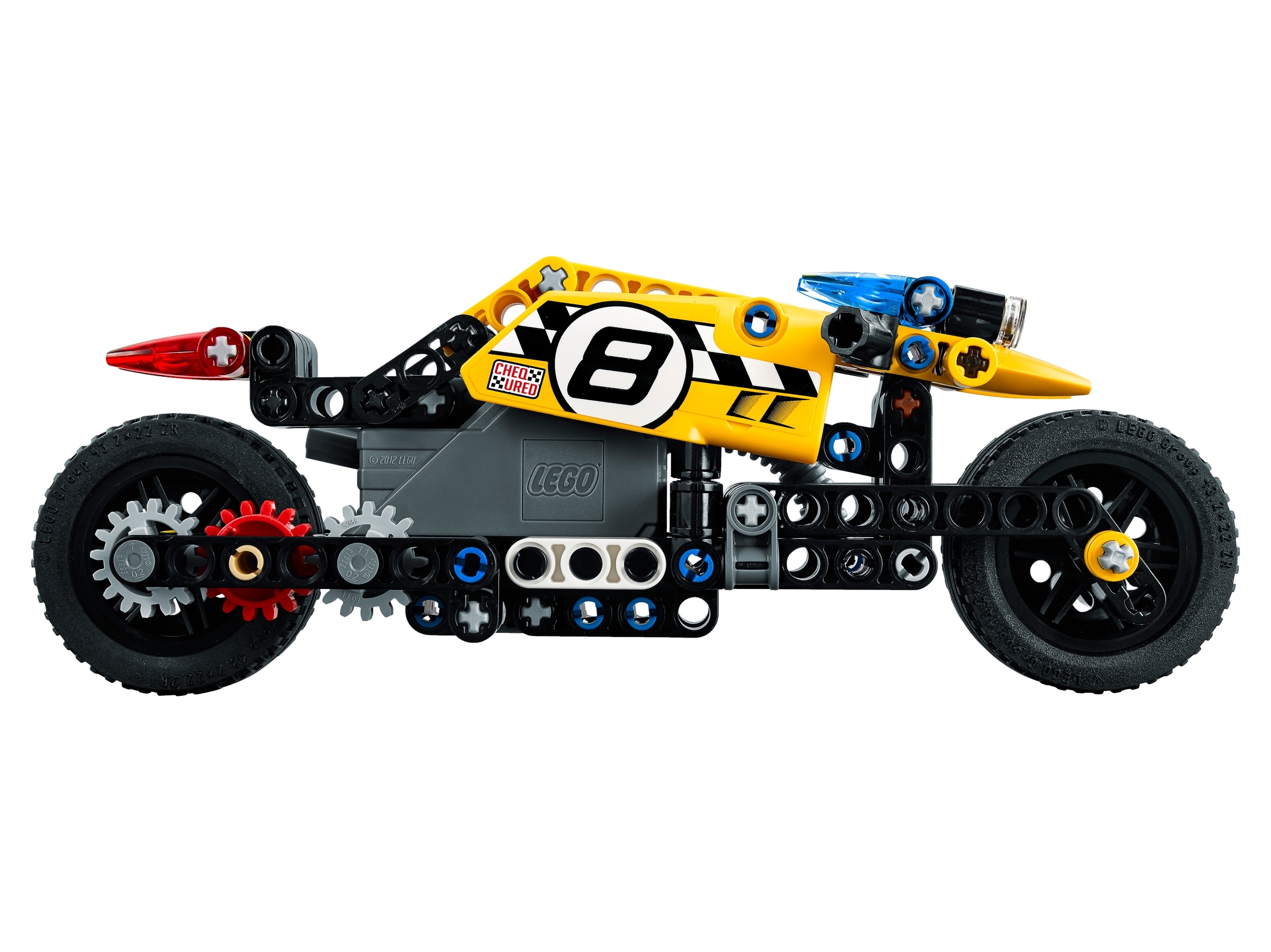 Moto a moteur friction Lego technic 42058