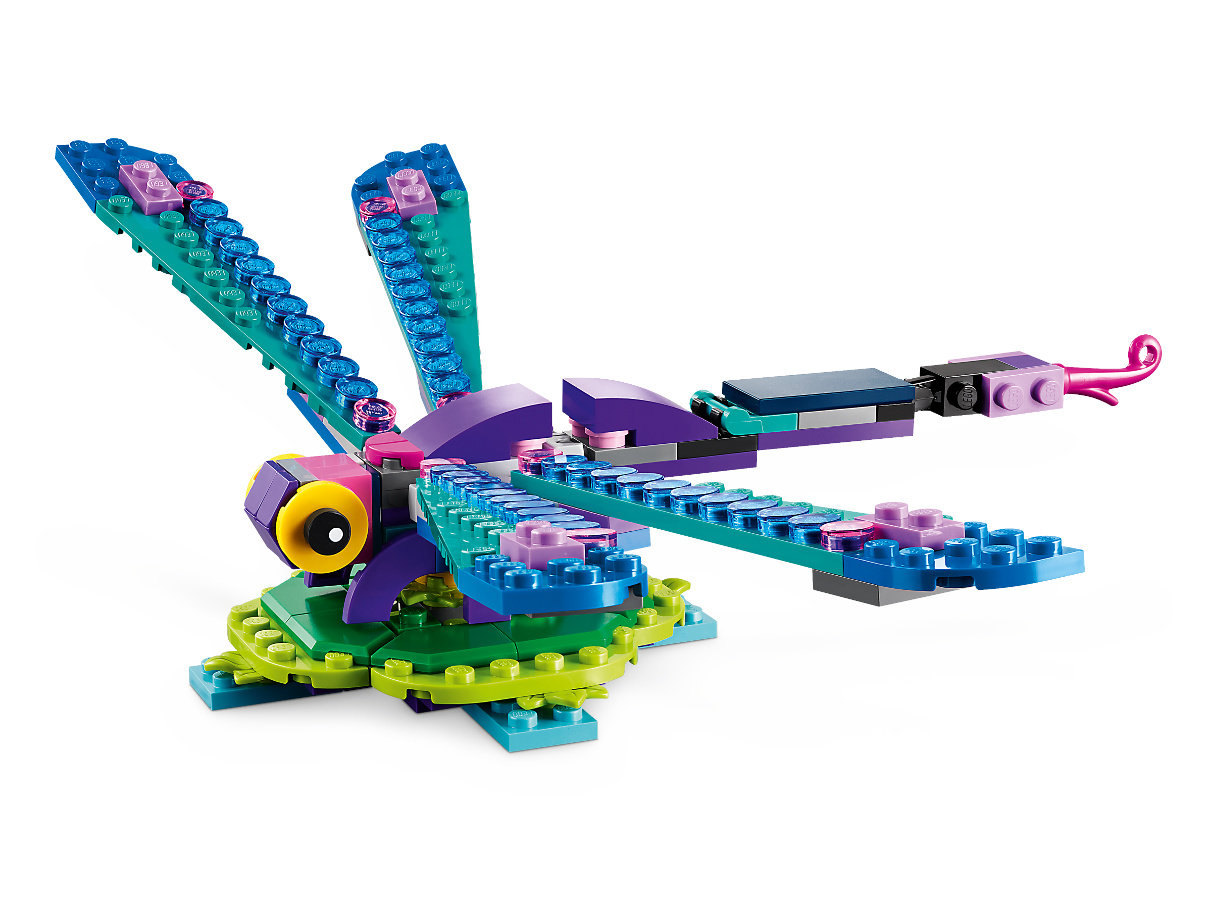 LEGO Creator 3 in 1 Exotic Peacock Toy, Transforms from Peacock to  Dragonfly to Butterfly Toy, Play-and-Display Gift Idea for Boys and Girls  Ages 7