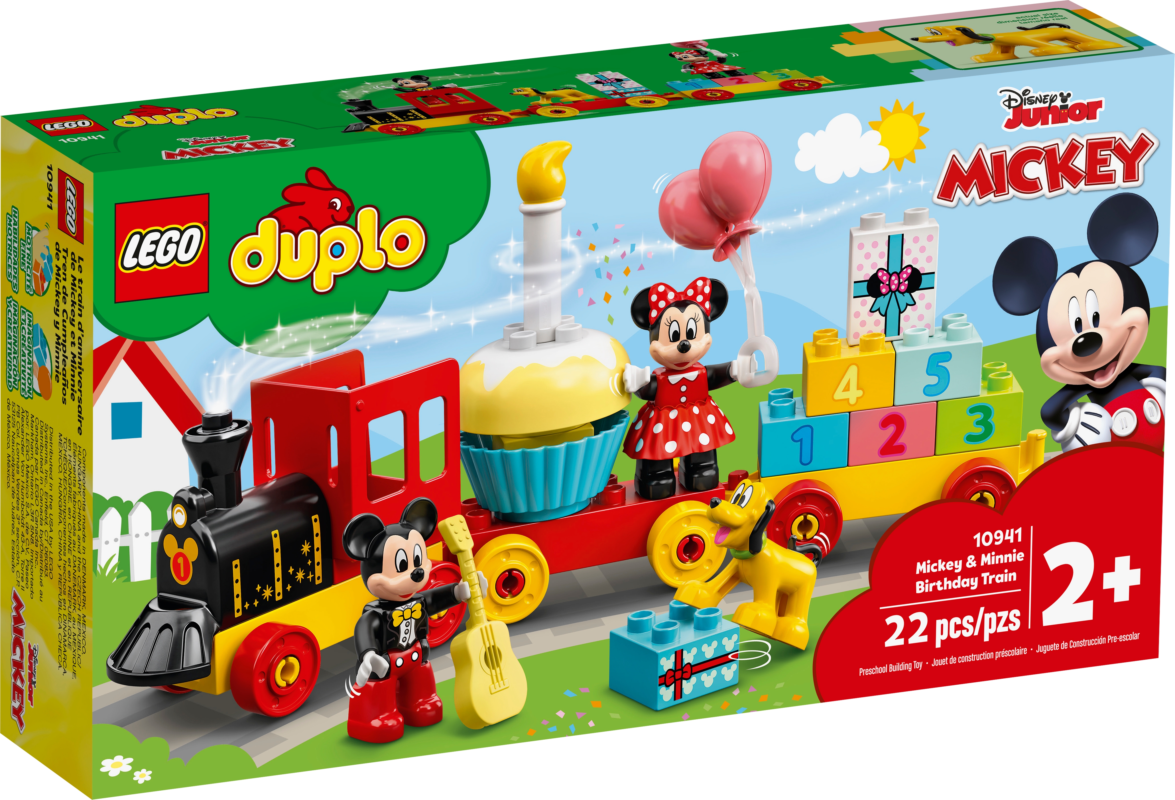 Le Train D Anniversaire De Mickey Et Minnie Disney Boutique Lego Officielle Be