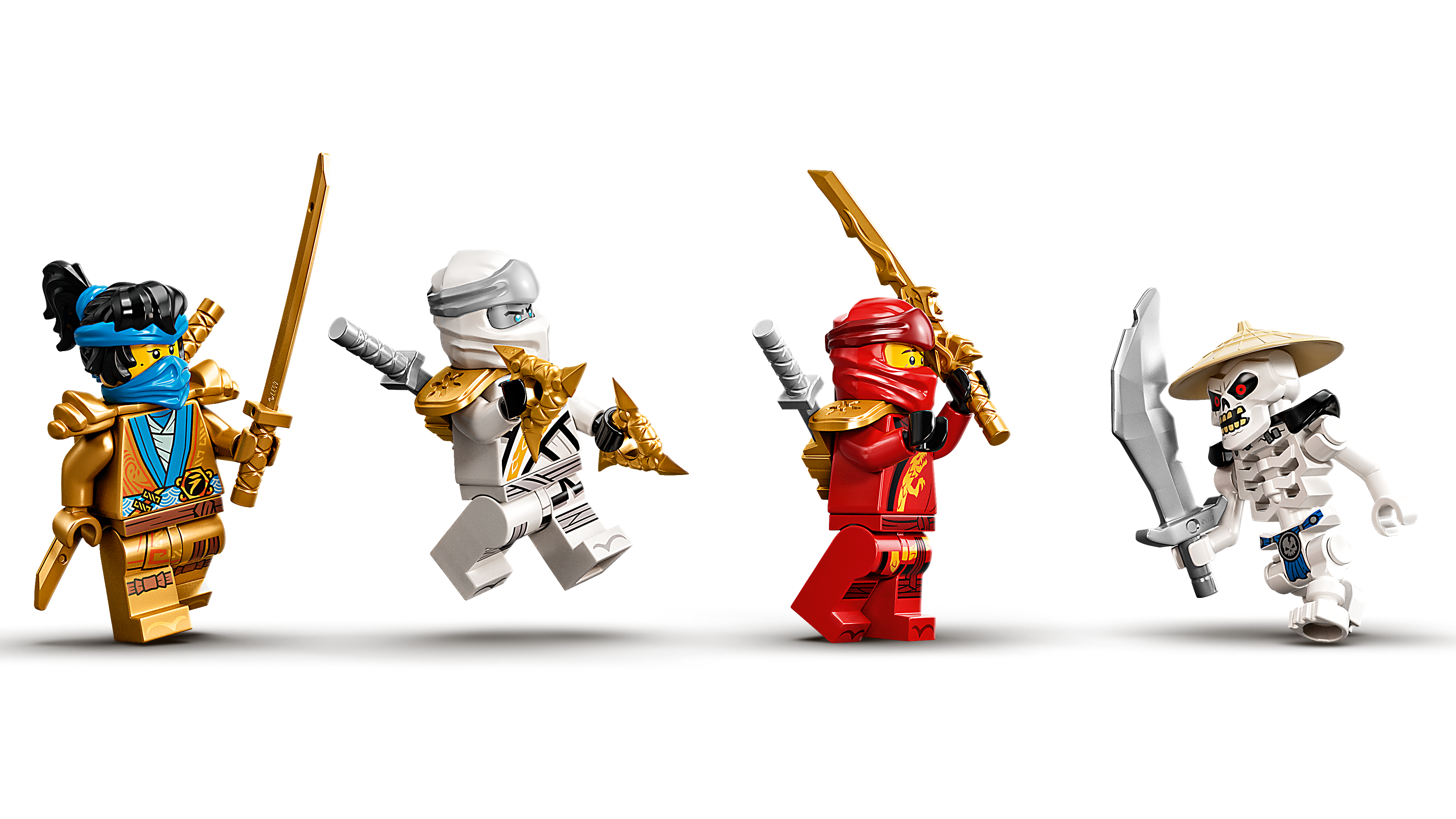 Lego 71753 ninjago l'attaque du dragon de feu avec mini figurines kai, zane  et nya - jouet enfant 8 ans LEGO71753 - Conforama