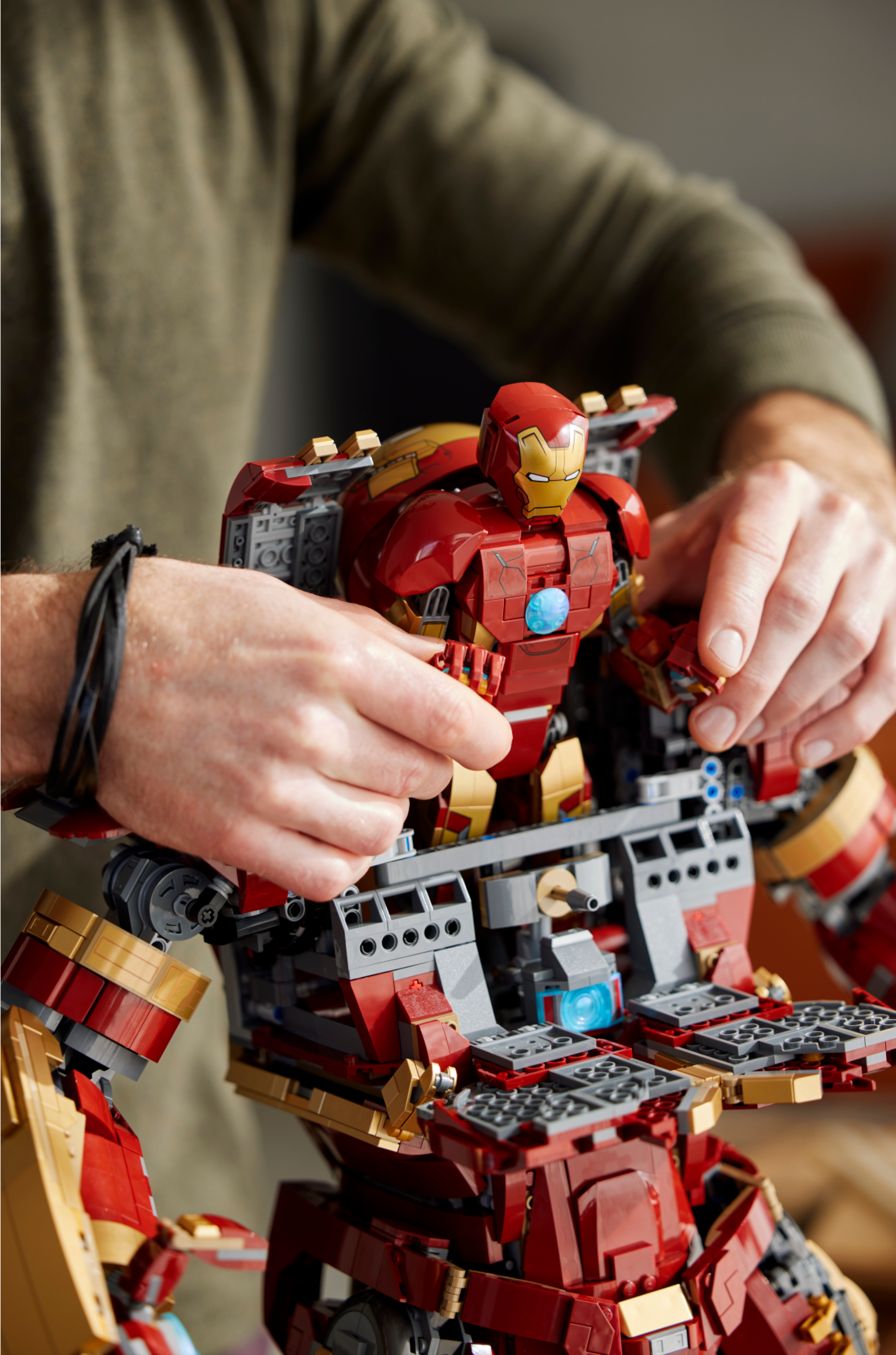 LEGO Marvel 76210 pas cher, L'armure Hulkbuster​