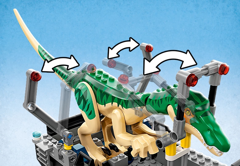 レゴ(LEGO)ジュラシック・ワールド バリオニクスの水上脱出 76942