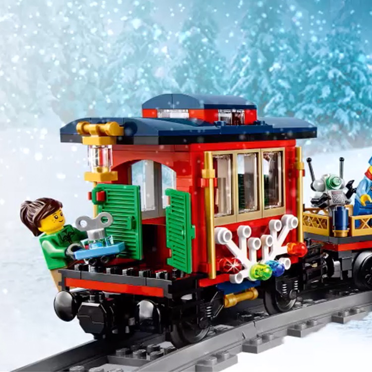 lego winter holiday train motor