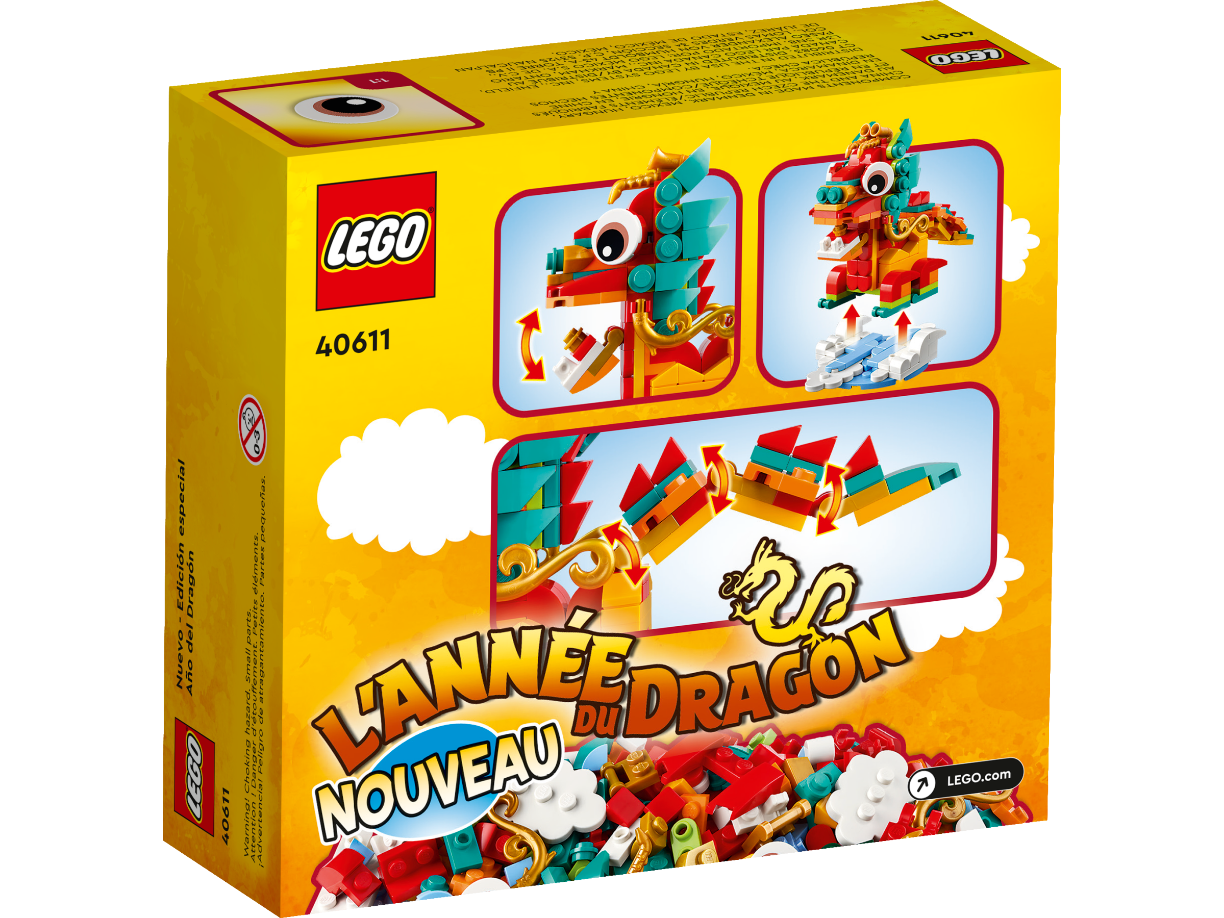 Les premiers visuels du Set promotionnel du nouvel an chinois LEGO 40611  Year of the Dragon sont là - Bricks Radar