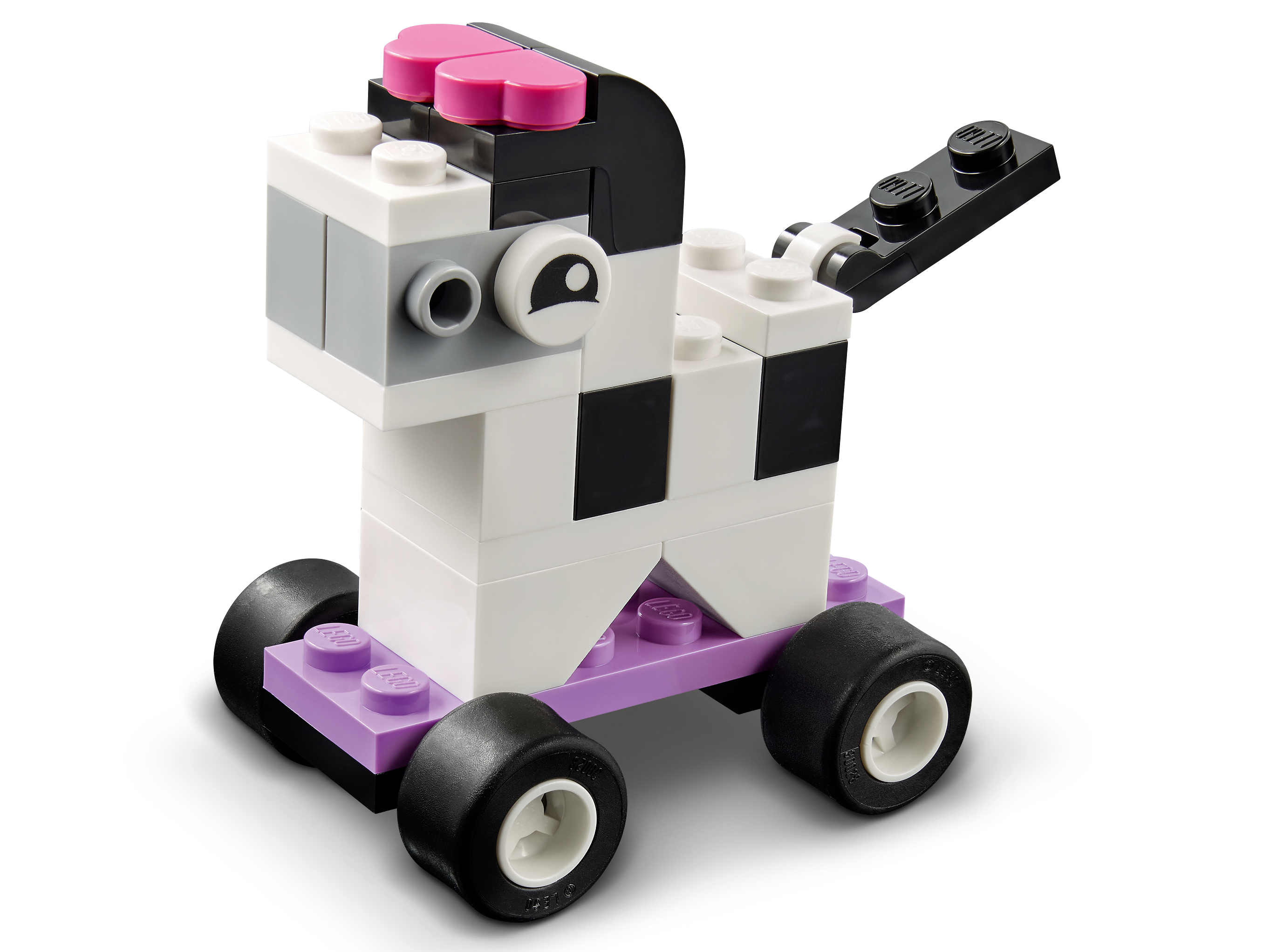 Lego 11014 classic briques et roues premier jeu de construction avec  voiture train bus robot pour enfant de 4 ans et + - La Poste