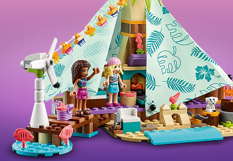 Friends lego online glamping