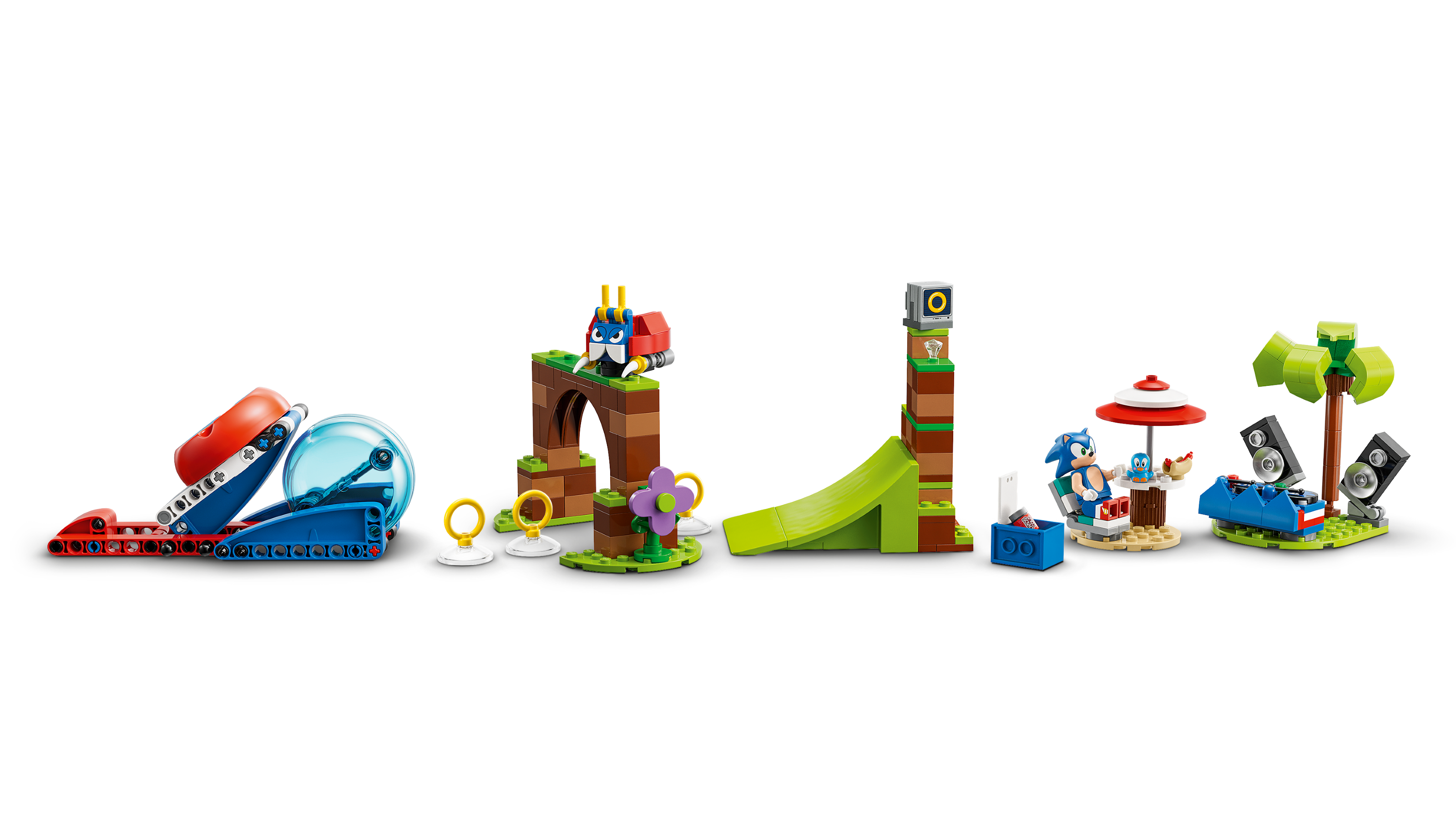 LEGO Sonic the Hedgehog Sonic et le Défi de la Sphère de Vitesse 76990 LEGO  : la boîte à Prix Carrefour