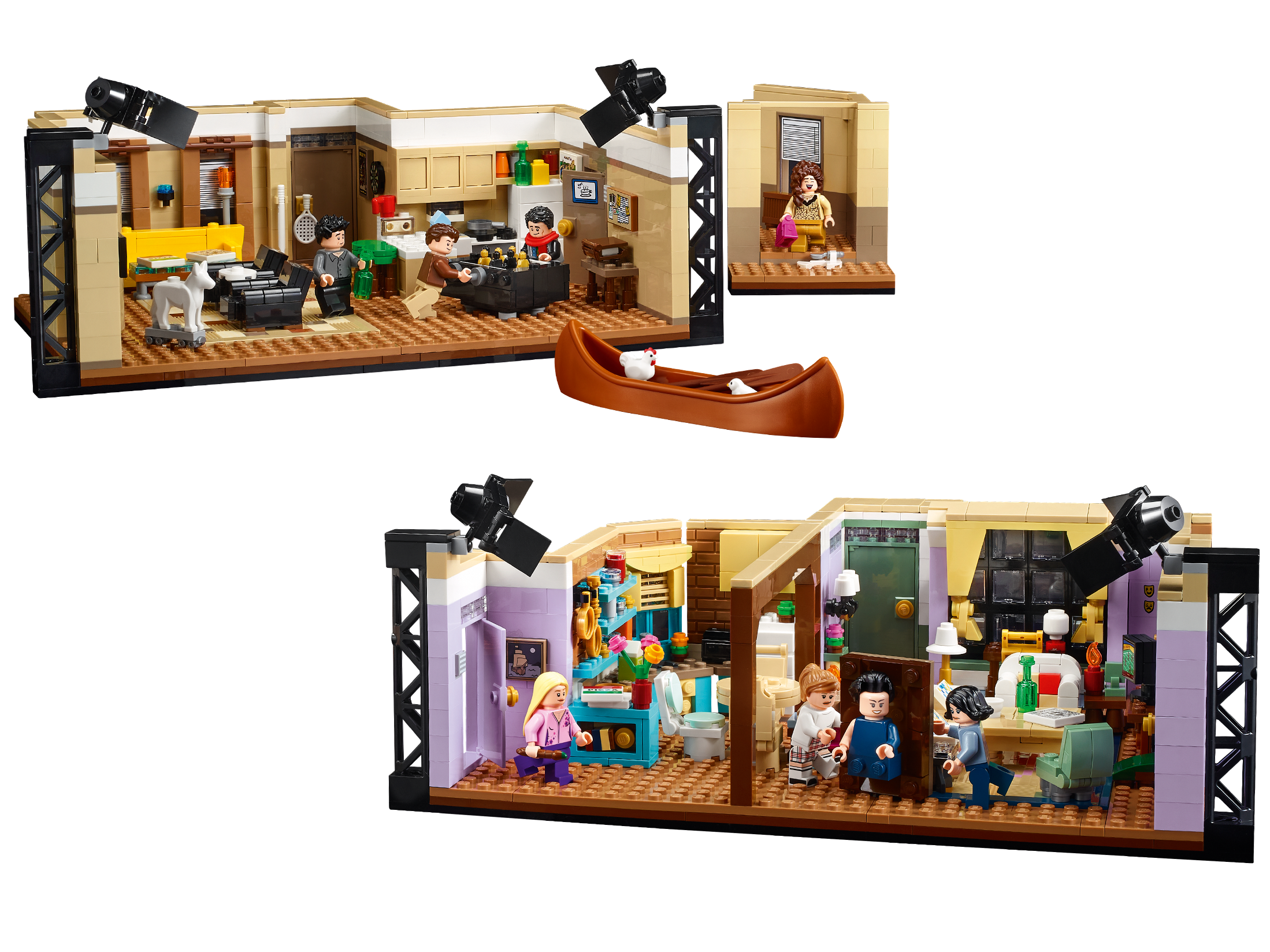 Lego The Television Series Friends Central Perk Construction Playset  Multicolor