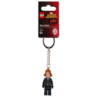 LEGO® Marvel Super Heroes Black Widow Key Chain 853592 | Marvel | Buy online at Official LEGO® Shop US