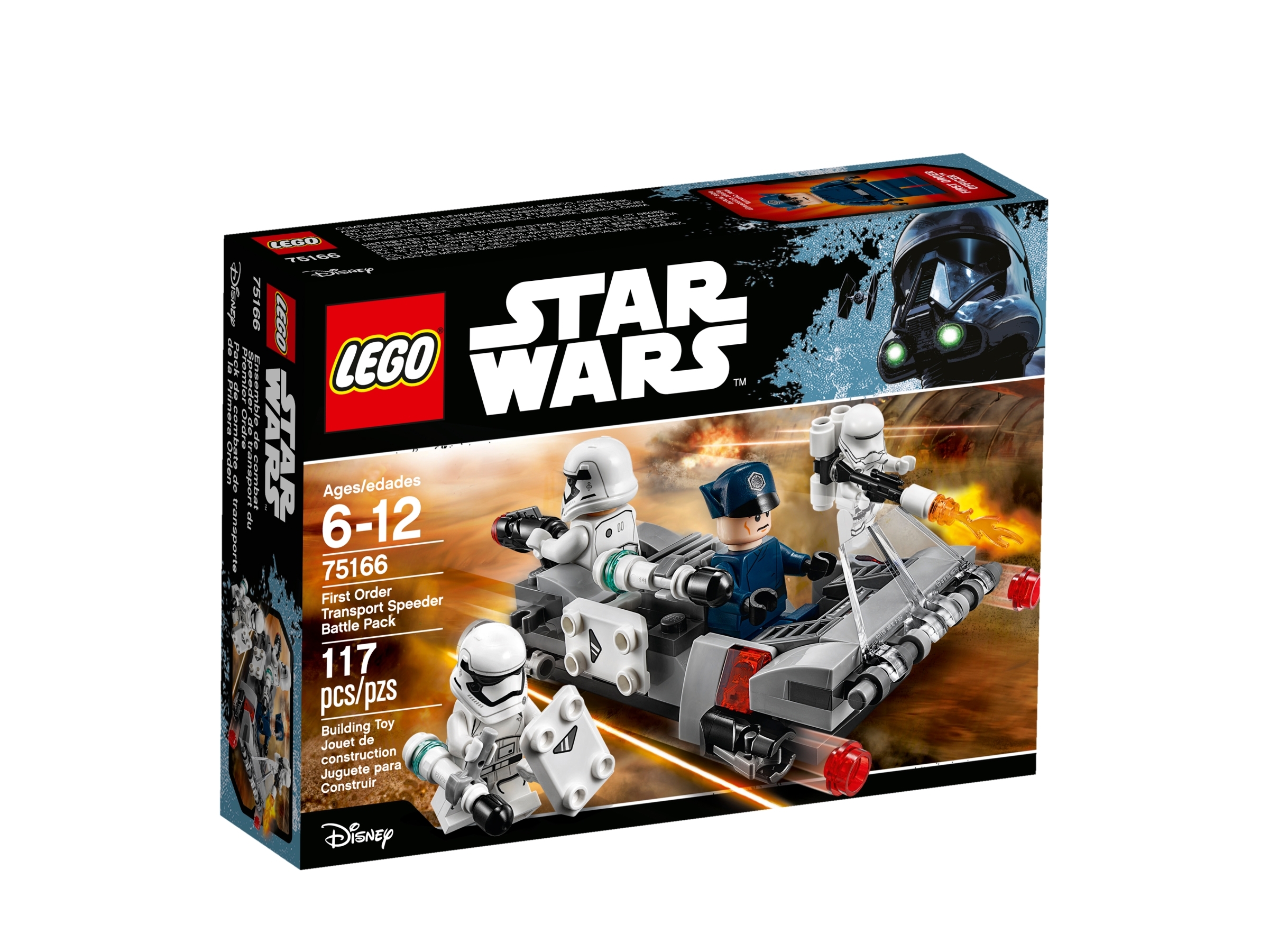 First Order Transport Speeder Battle Pack 75166 | Star | Buy online at the LEGO® Shop US