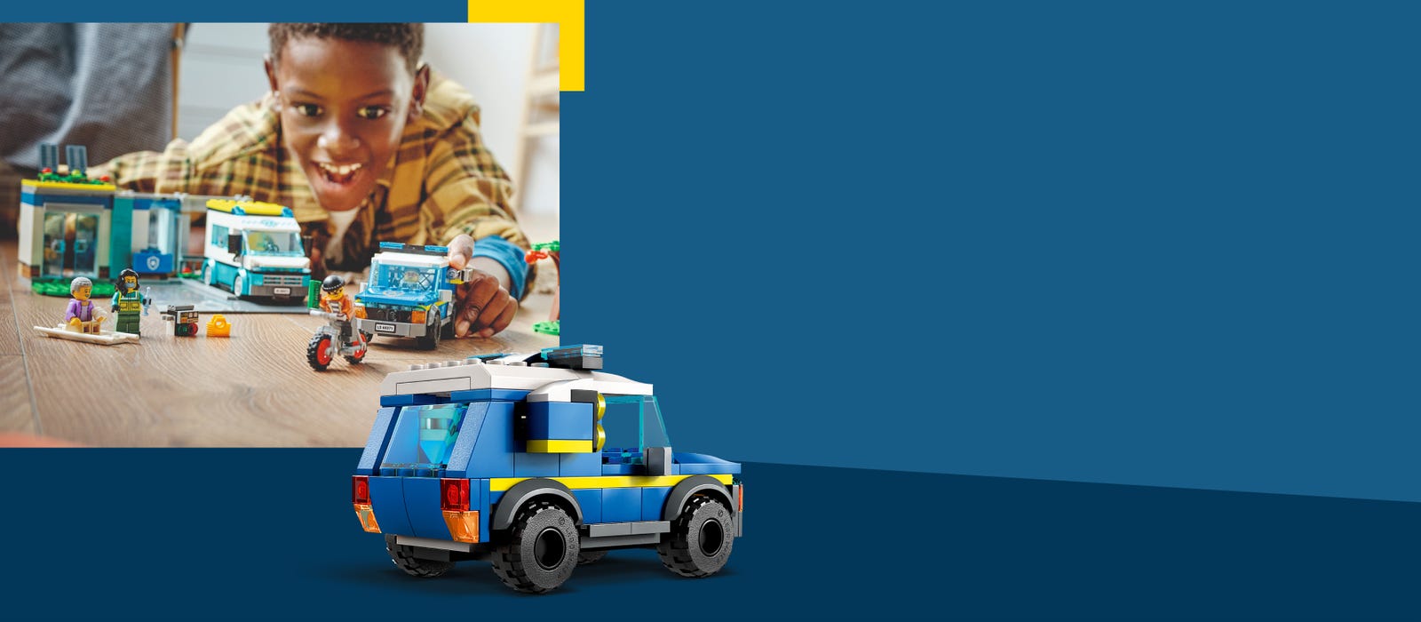 LEGO City, Pompier et policier – 60319, paq. 295, 7 ans et plus