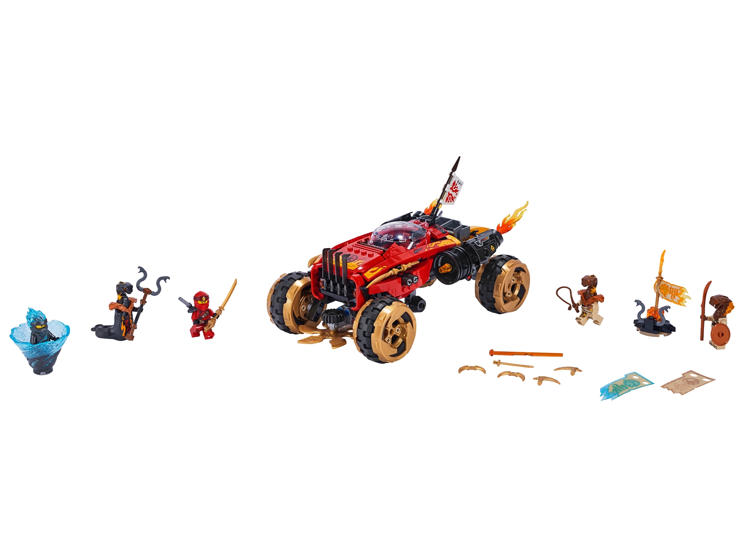 Katana 4x4 70675 | NINJAGO® | Buy online at the Official LEGO® Shop US