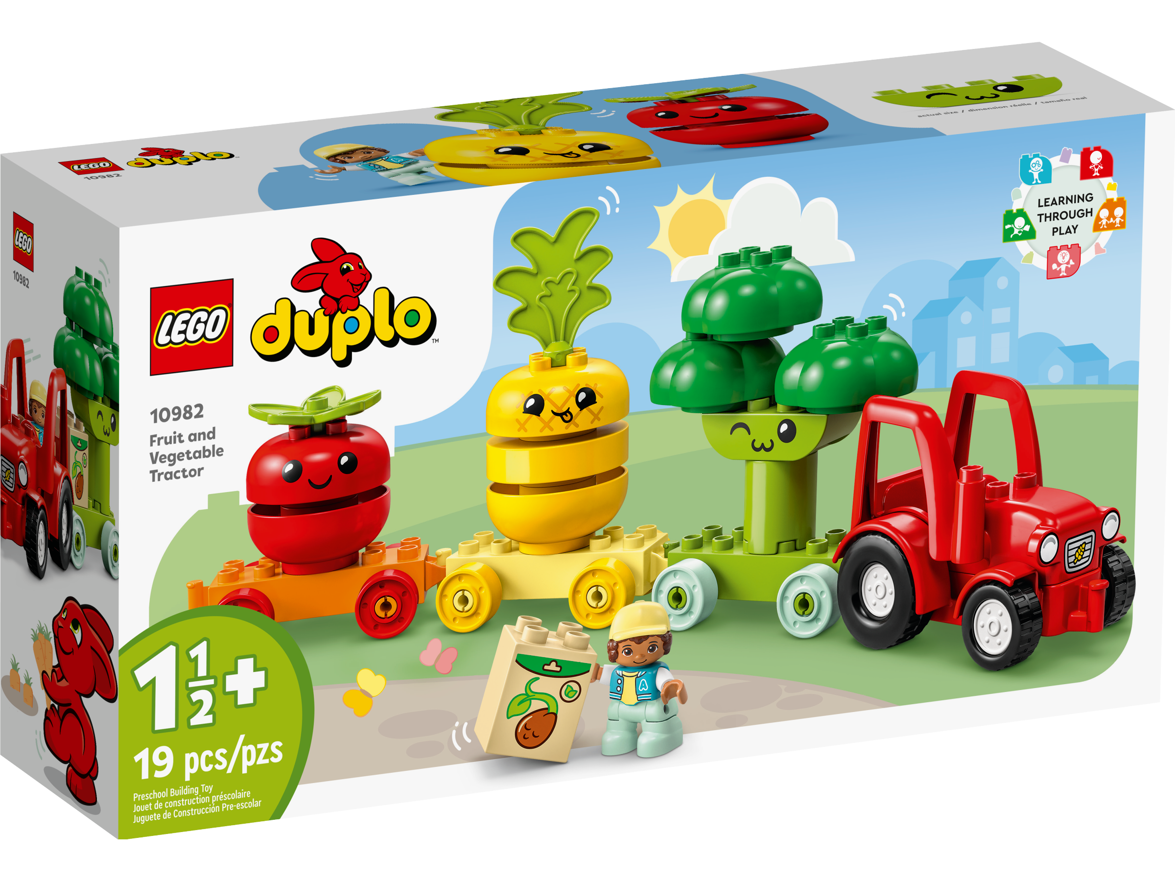 10982 - LEGO® DUPLO - Le Tracteur des Fruits et Légumes