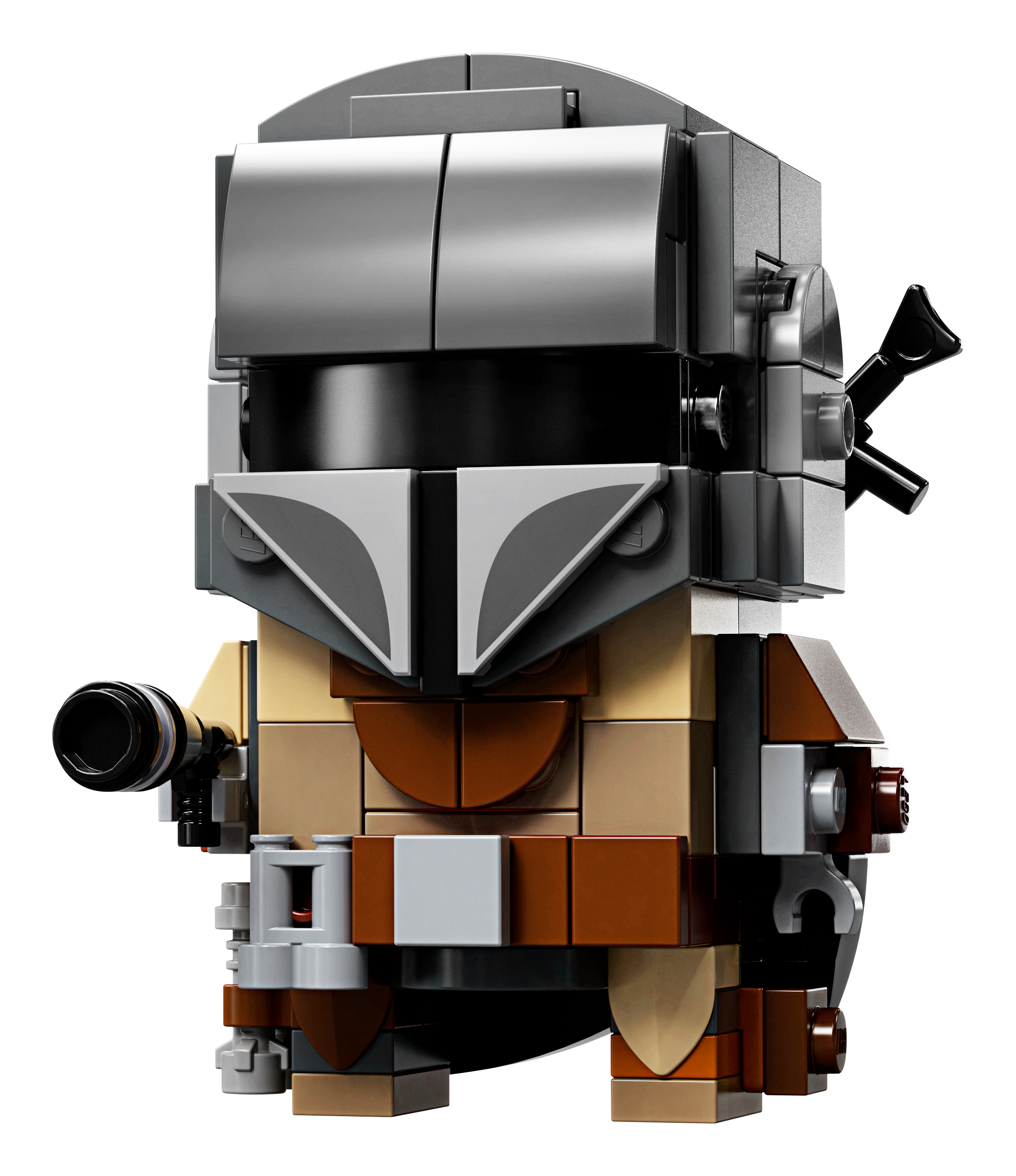 LEGO BrickHeadz Star Wars The Mandalorian & The Child 75317 'Baby Yoda'  Building Toy, Collectible Model Figures Set, Gift Idea for Teens
