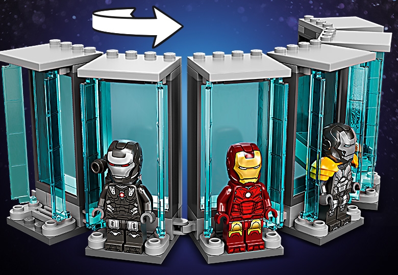 Iron Man Armory 76216 | Marvel | Buy online at the Official LEGO® Shop US