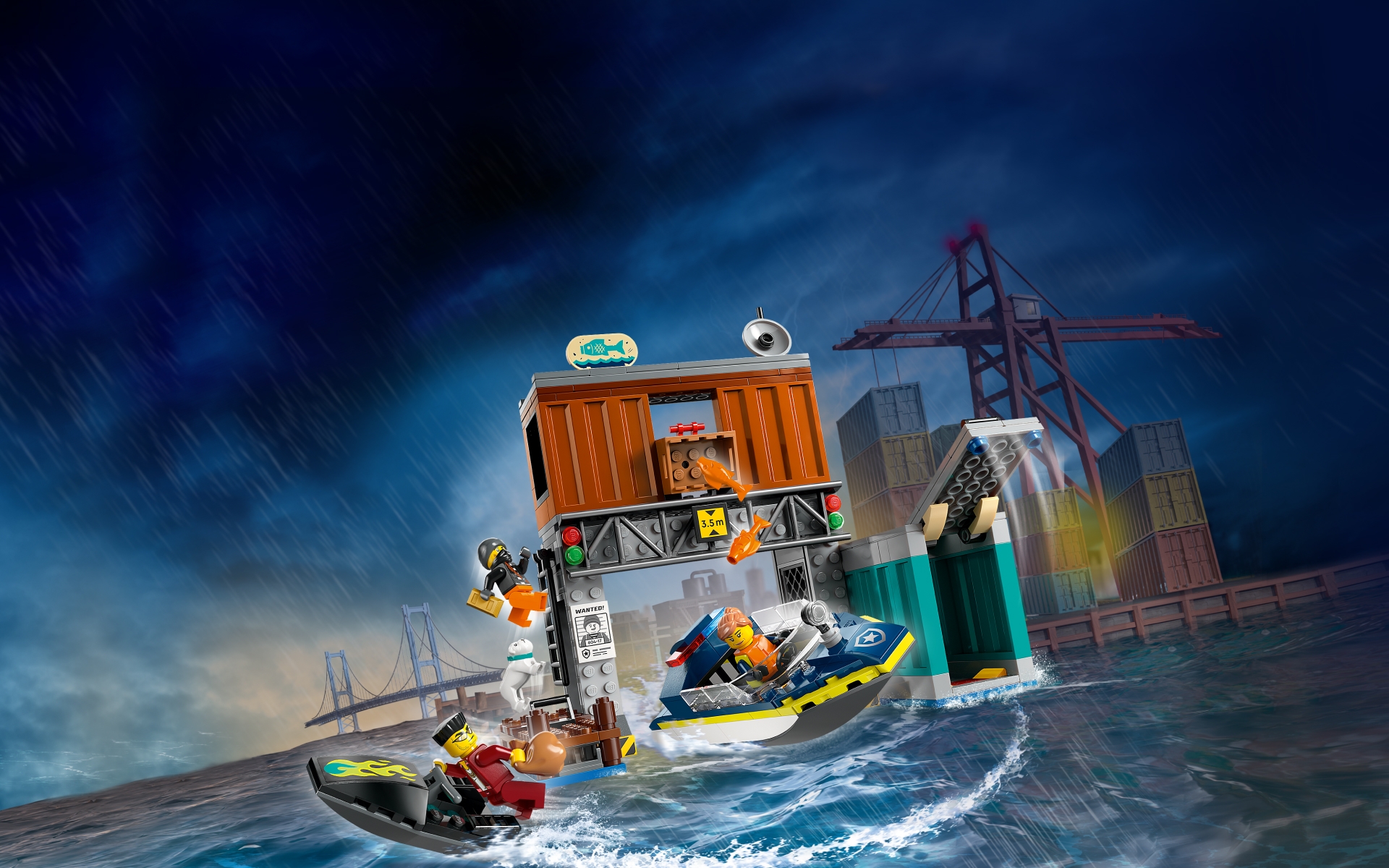 Lego sea hot sale police