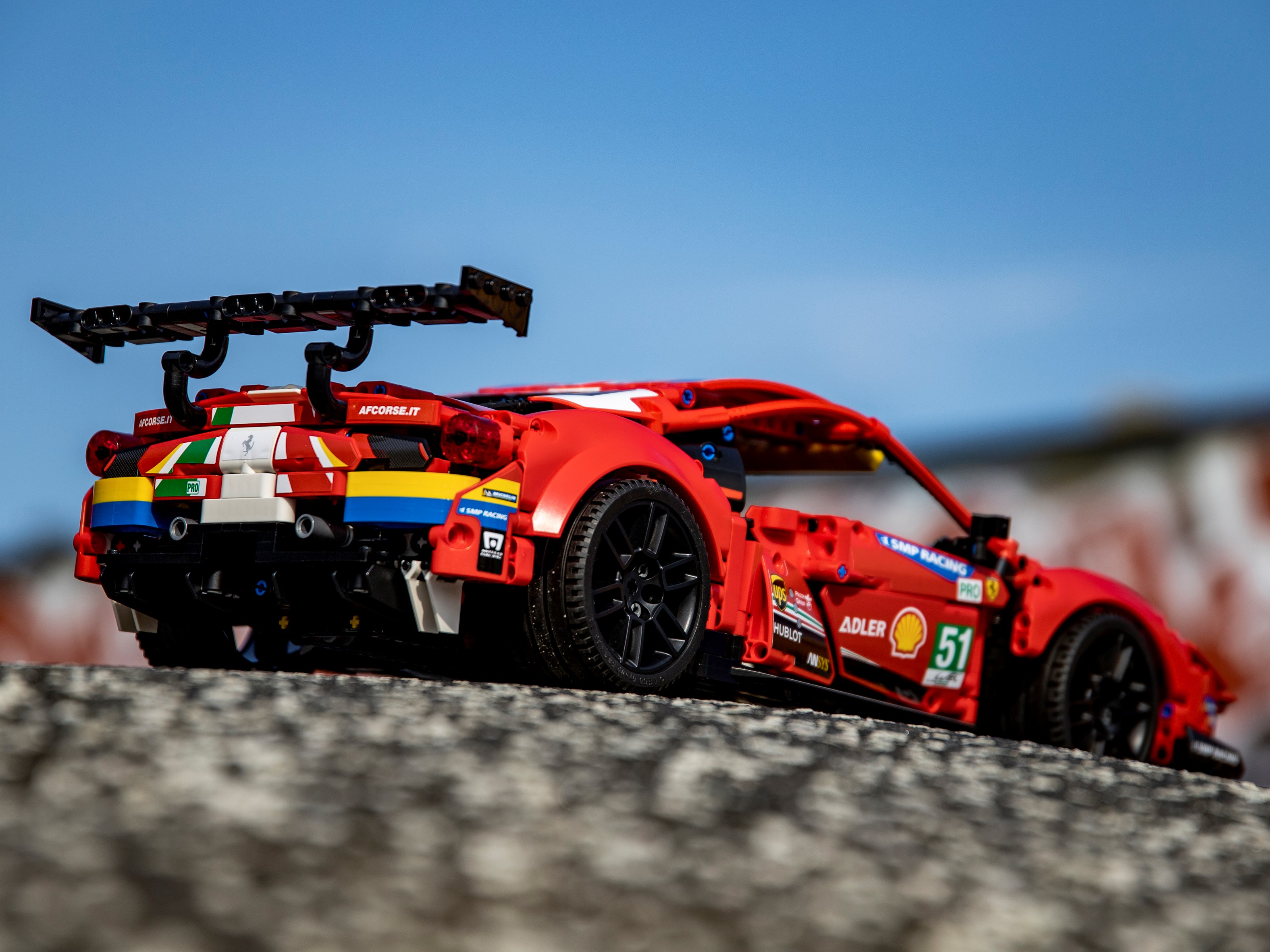 Lego Technic Ferrari 488 Gte af Corse #51 Car Set 42125 : Target