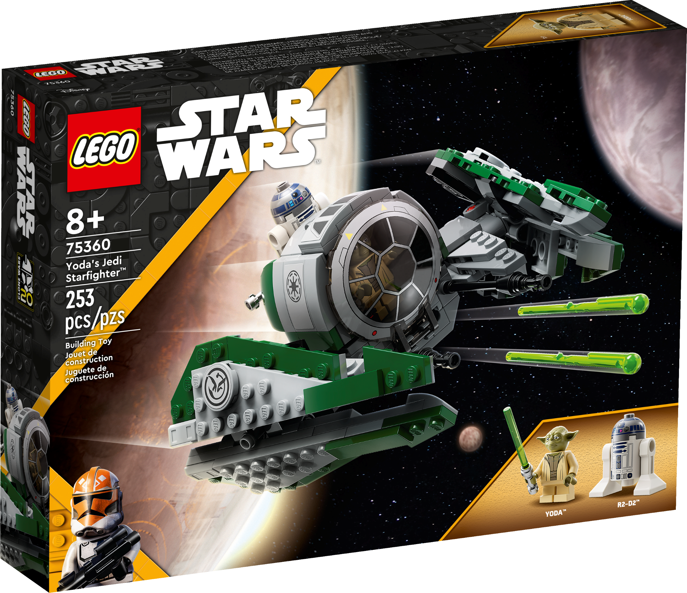 Yoda's Jedi Starfighter™ 75360 | Star | Buy online at the Official Shop US