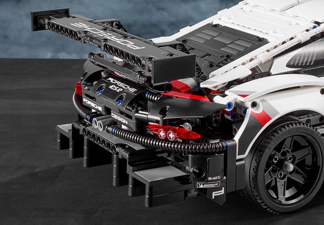 LEGO Technic Porsche 911 RSR Race Car Model Building Kit 42096, Advanced  Replica, Exclusive Collectible Set, Gift for Kids, Boys & Girls