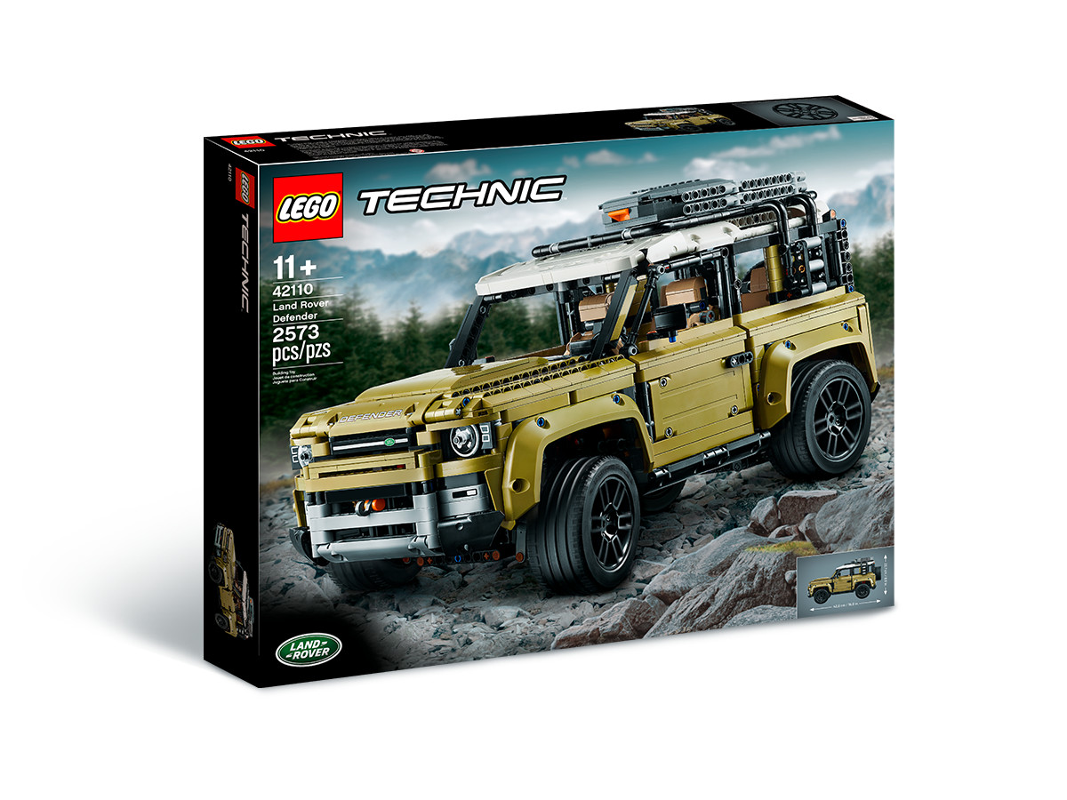 Lego defender car sale