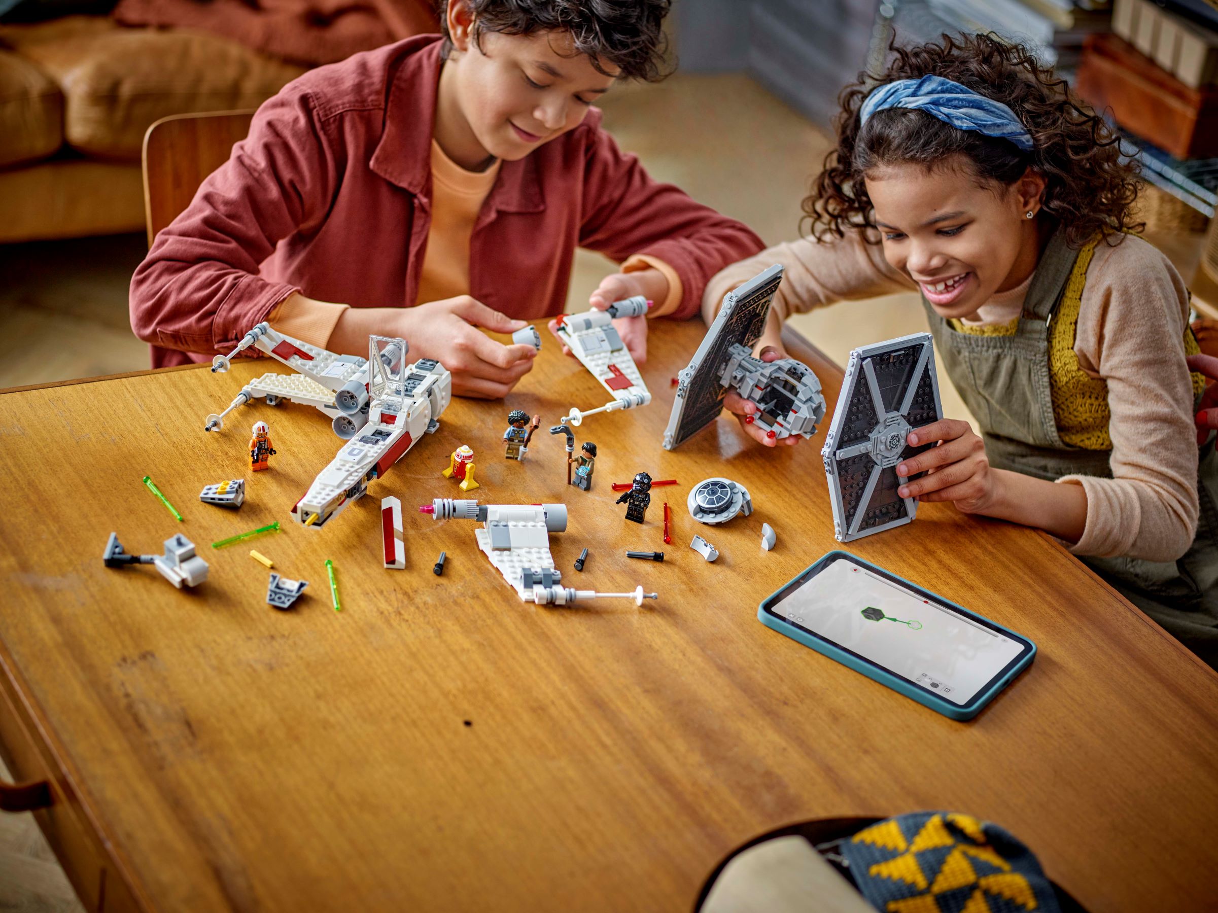 Lego Star wars:tie offers fighter and x-wing