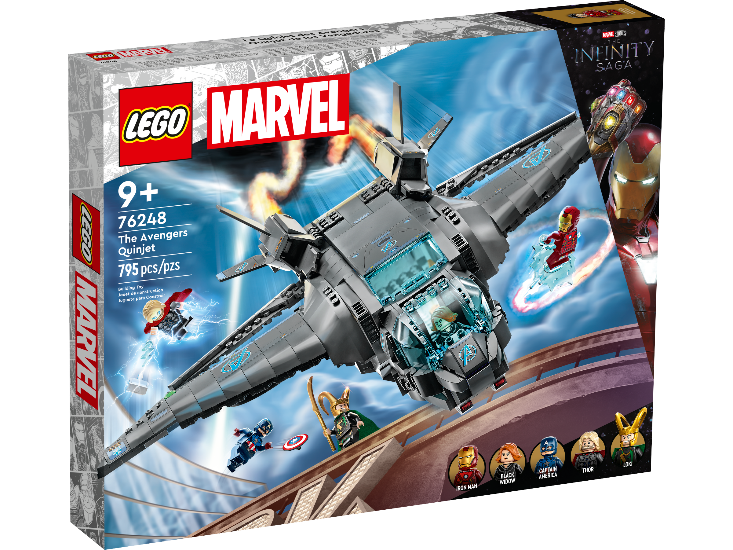 The Avengers Quinjet 76248 | Marvel | Buy online at the Official