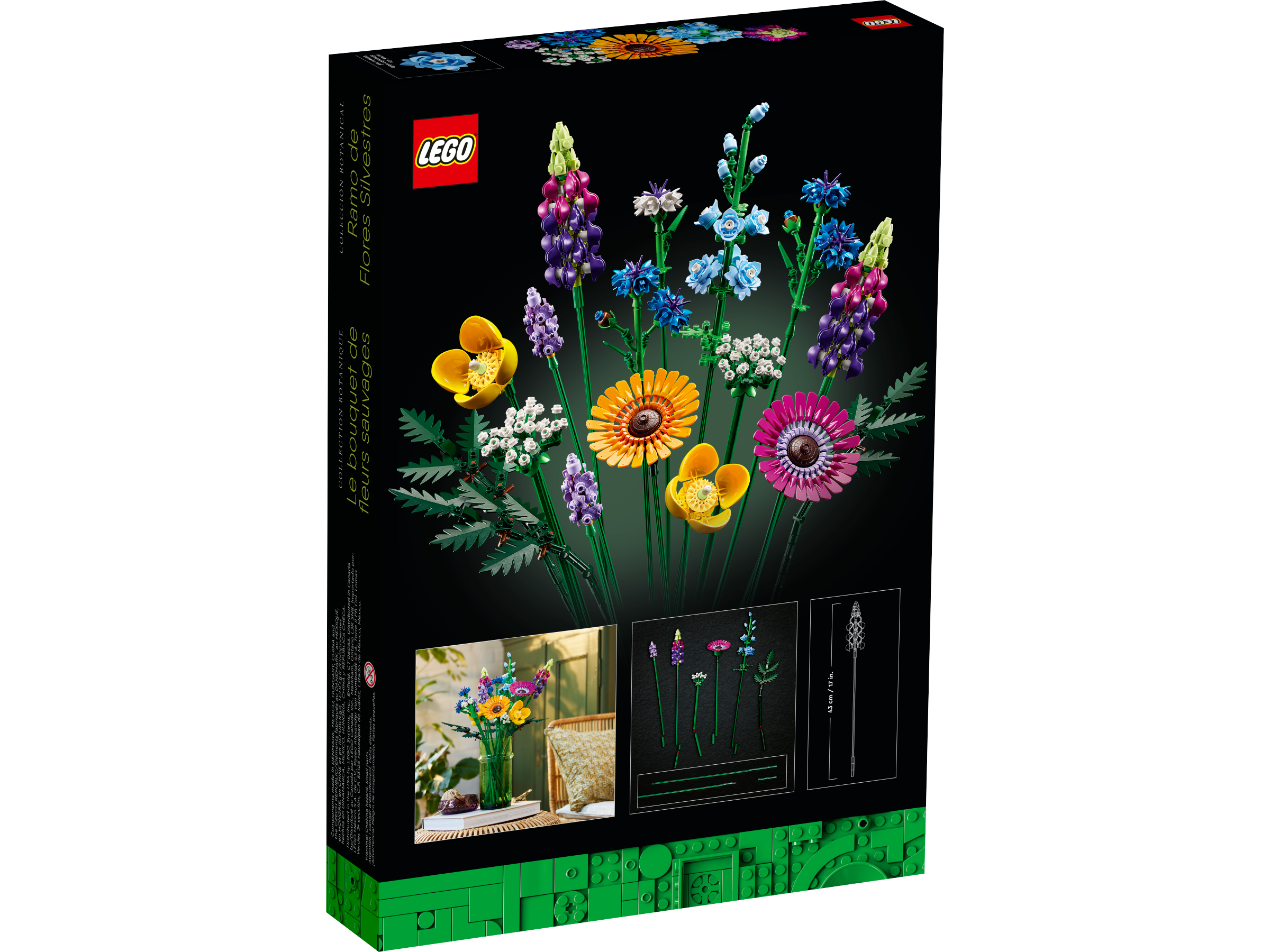 Lego 10313 - Set di 2 bouquet di fiori selvatici e 10289 : :  Giochi e giocattoli