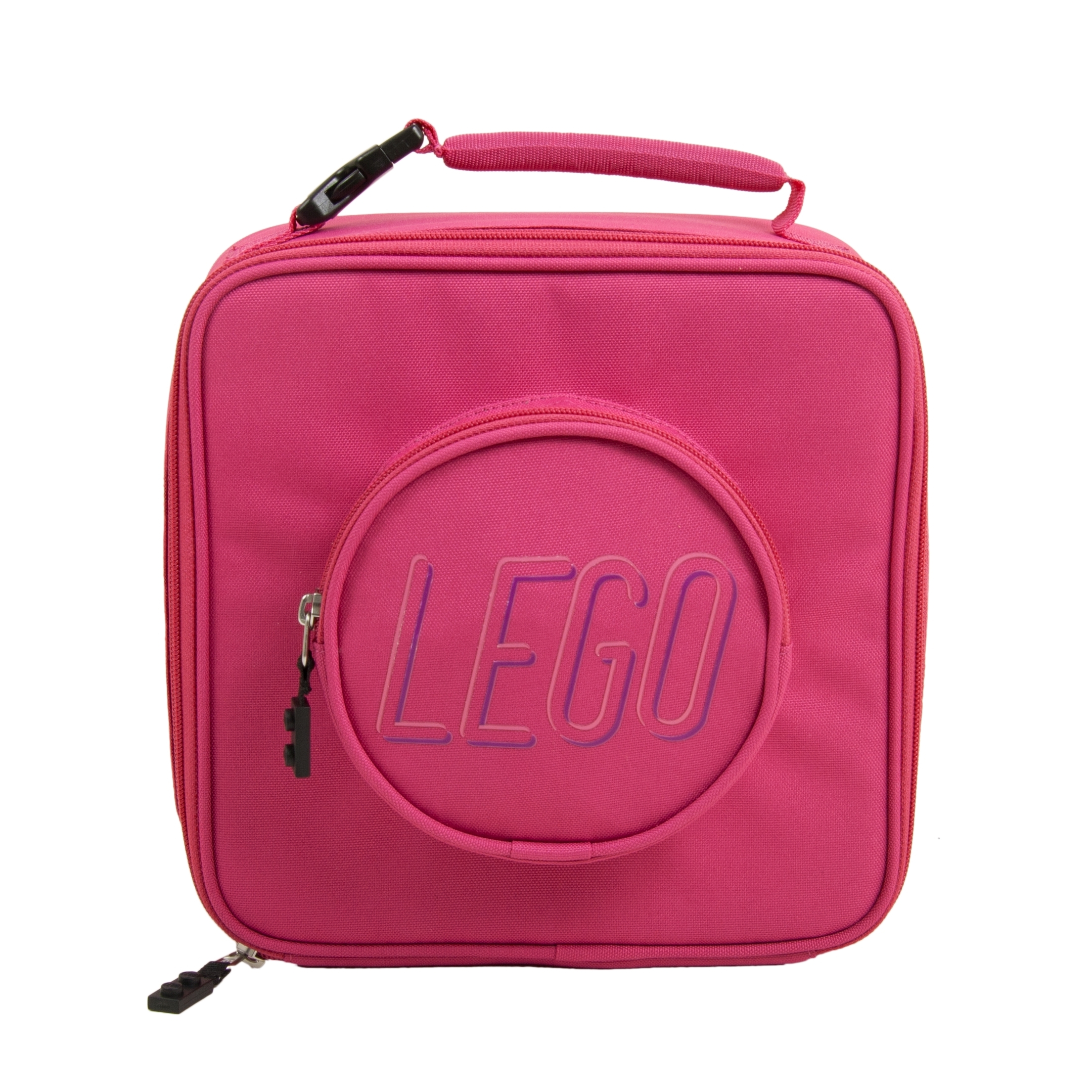 beginnen Sluit een verzekering af stap Lunchtas in de vorm van een LEGO® steen - roze 5005530 | Overig | Officiële  LEGO® winkel NL